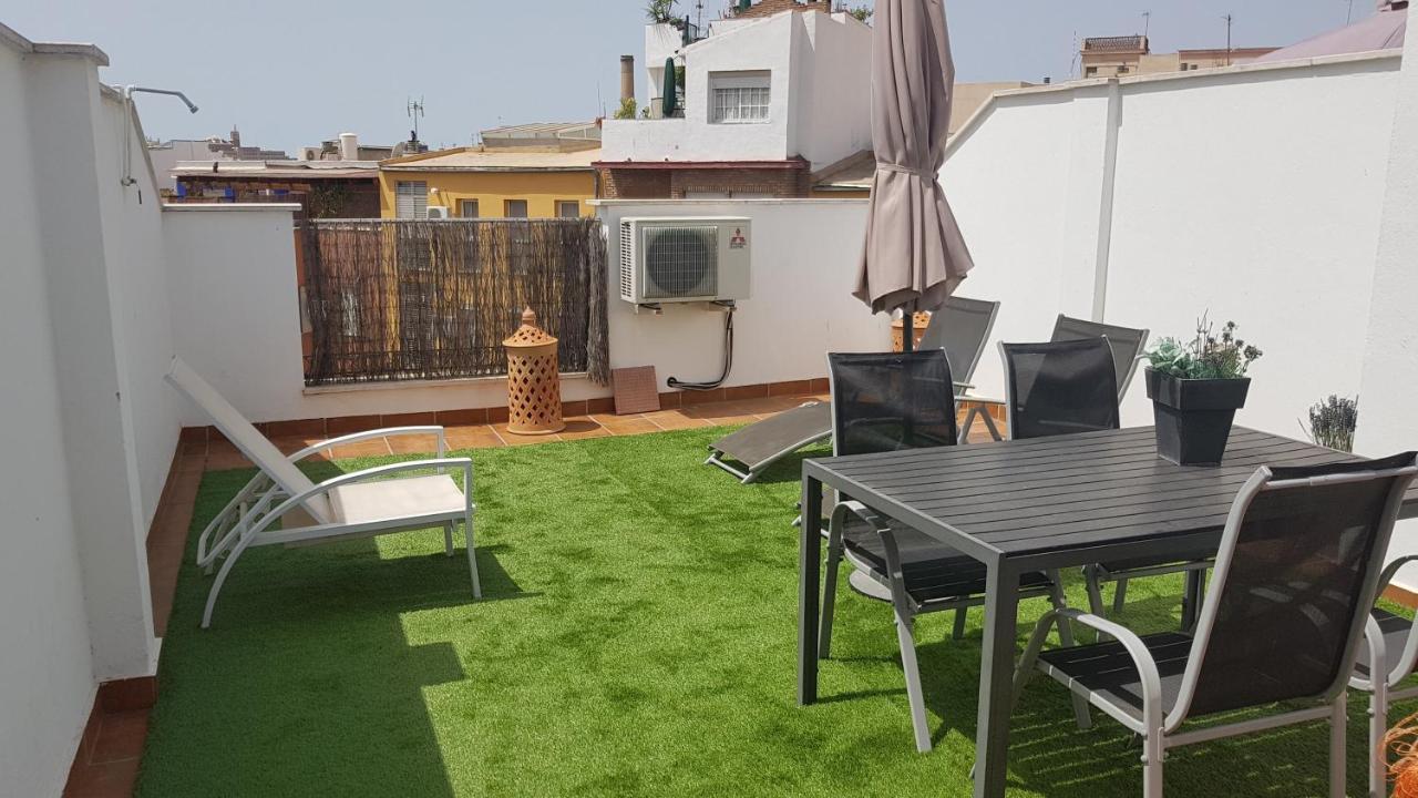 Malaga Centro Terrazaアパートメント エクステリア 写真