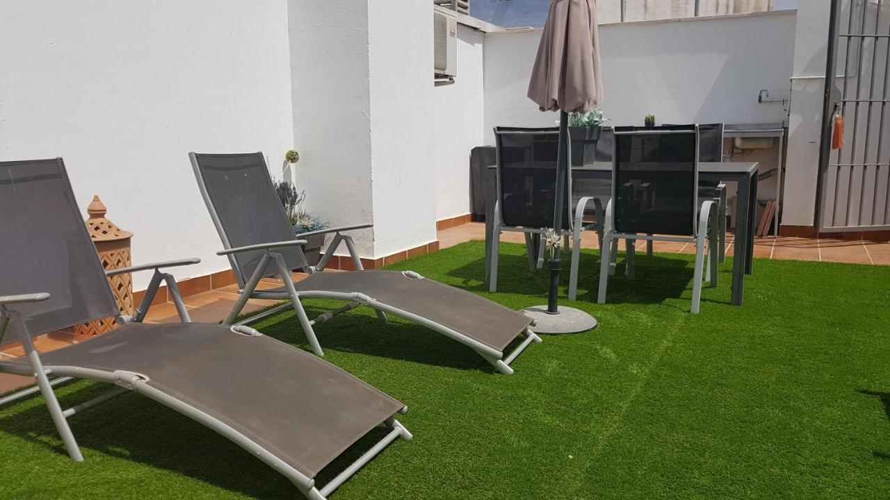 Malaga Centro Terrazaアパートメント エクステリア 写真
