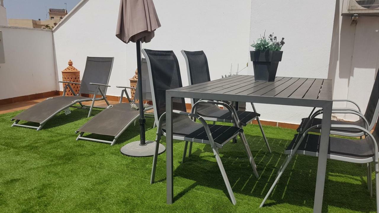 Malaga Centro Terrazaアパートメント エクステリア 写真